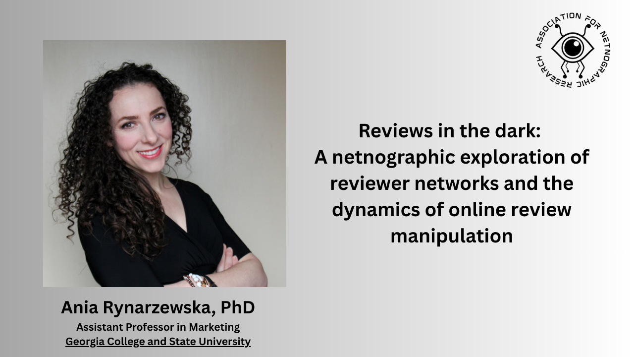 NetnoTalk with Ania Rynarzewska, PhD. Netnotalks